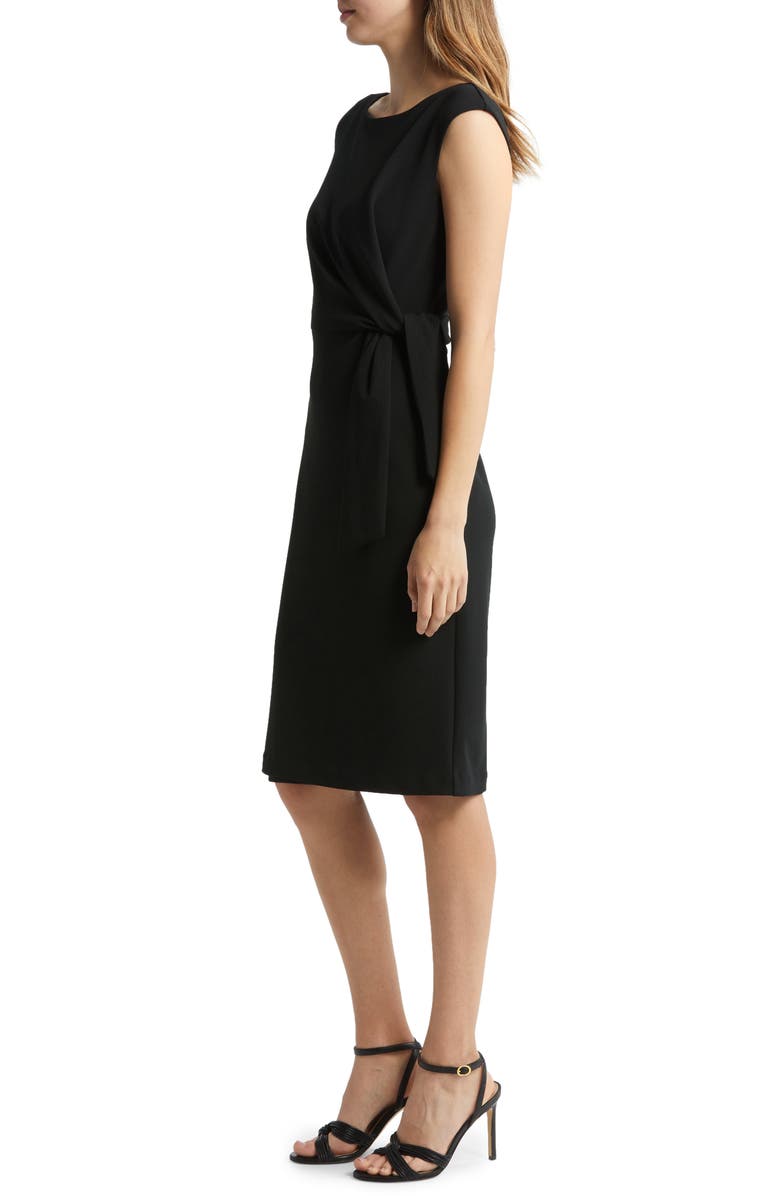 Tahari ASL Side Tie Sheath, Alternate, color,