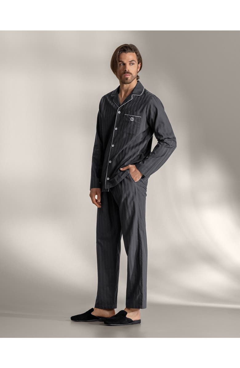 Togas Baro Men's pajamas, Alternate, color, Dark Grey
