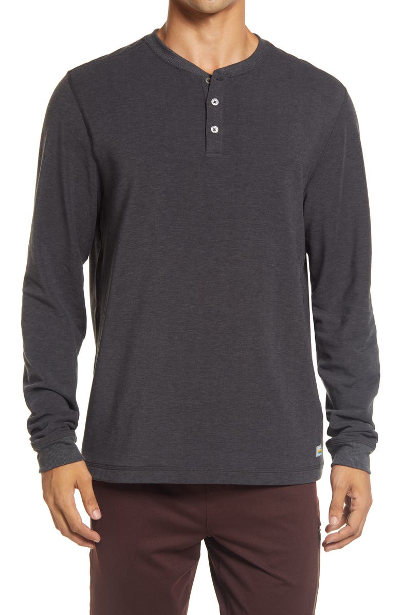Vuori Austin Long Sleeve Henley, Main, color, 
