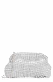 Jessica McClintock Kiana Rhinestone Frame Top Clutch