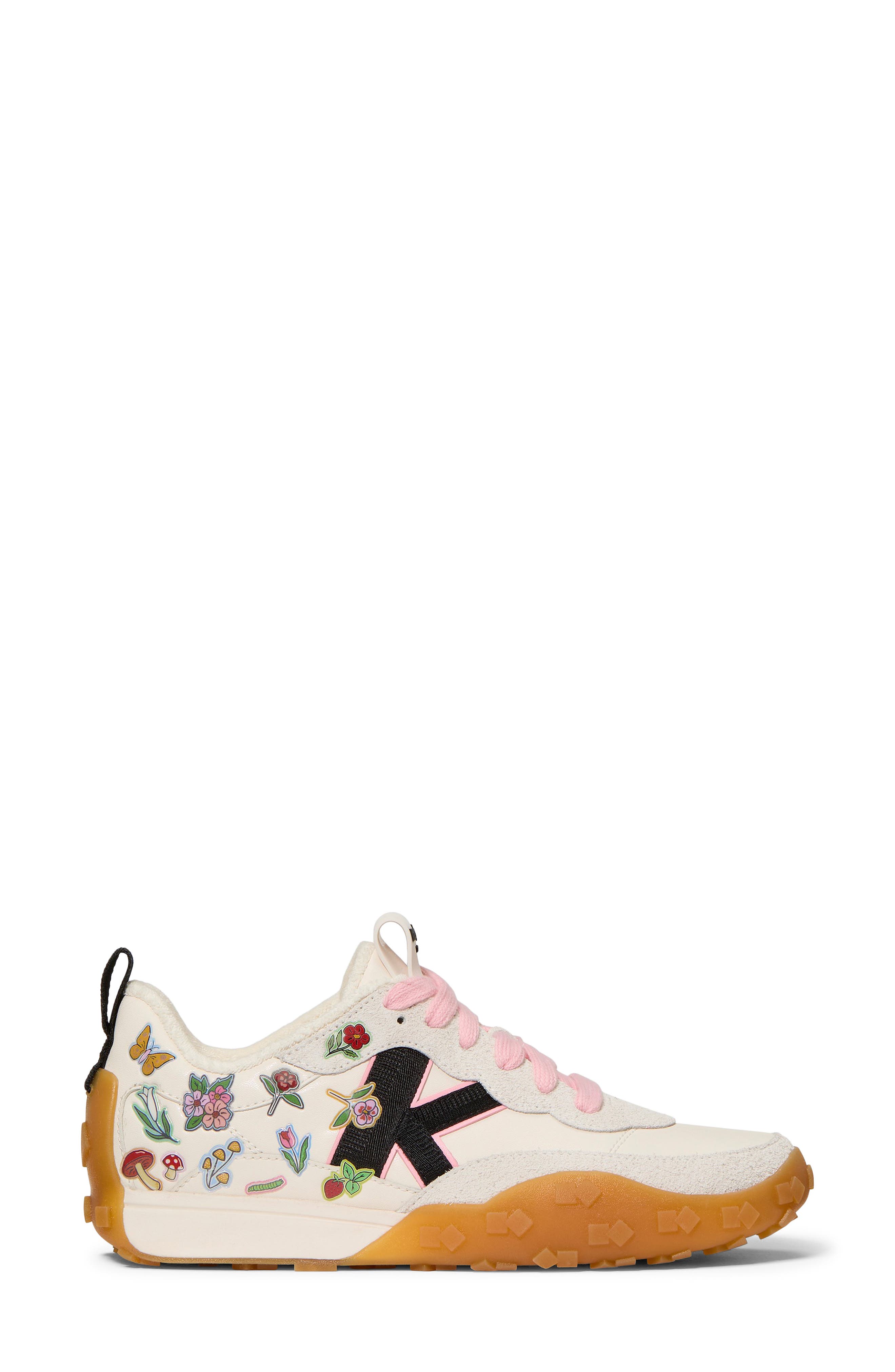 Kate Spade New York k sticker charm high top sneaker, Alternate, color, 