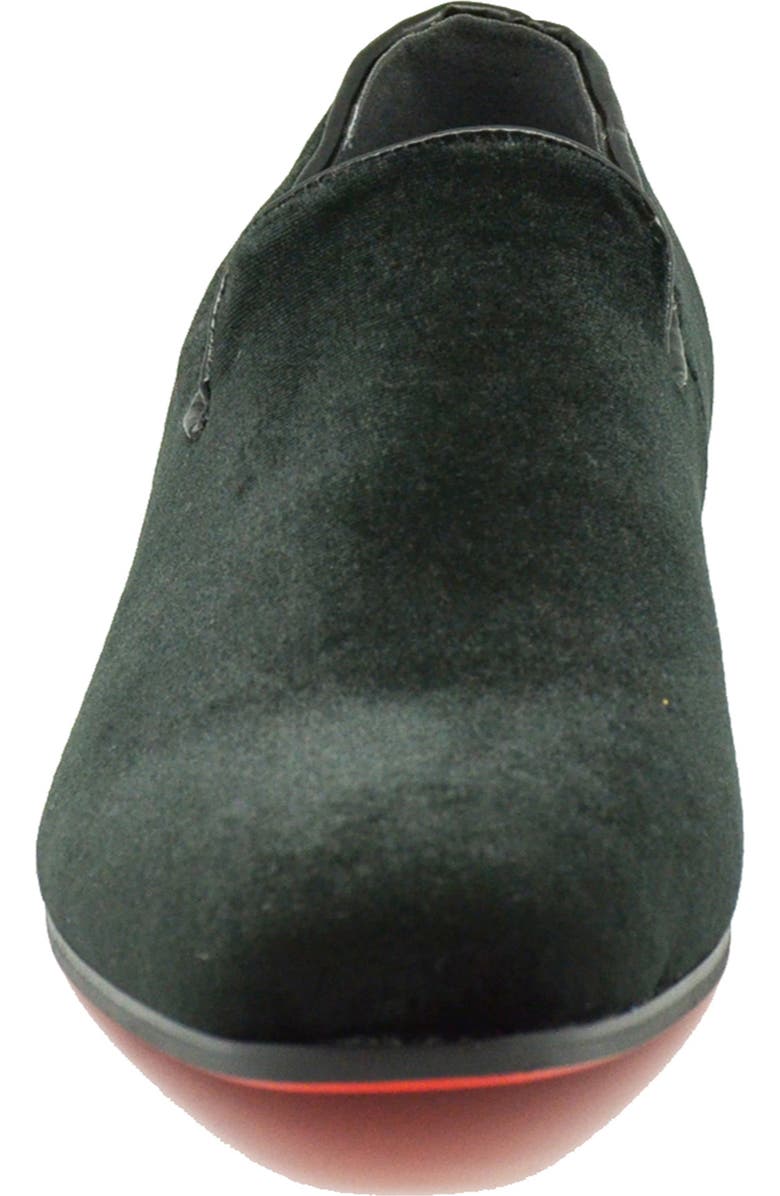 La Milano Alex Velvet Loafer, Alternate, color,