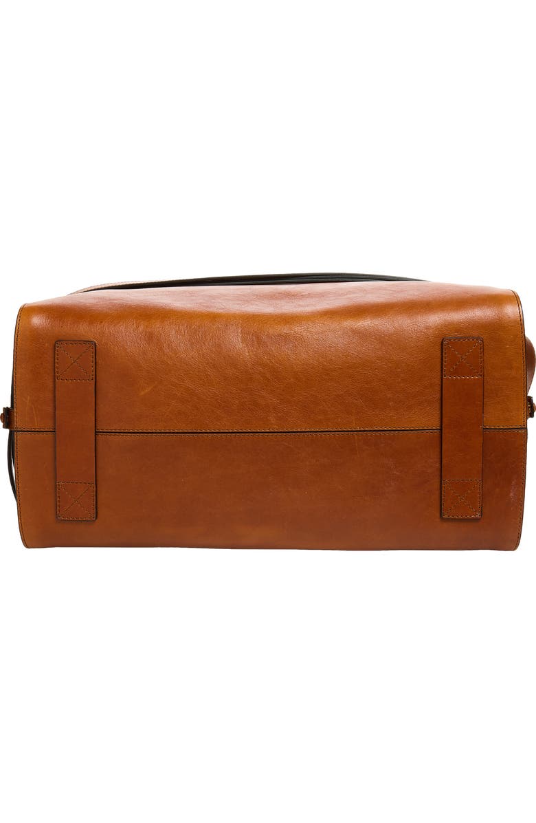 Moschino Tie Me Leather Tote, Alternate, color, Hide 20A Od9