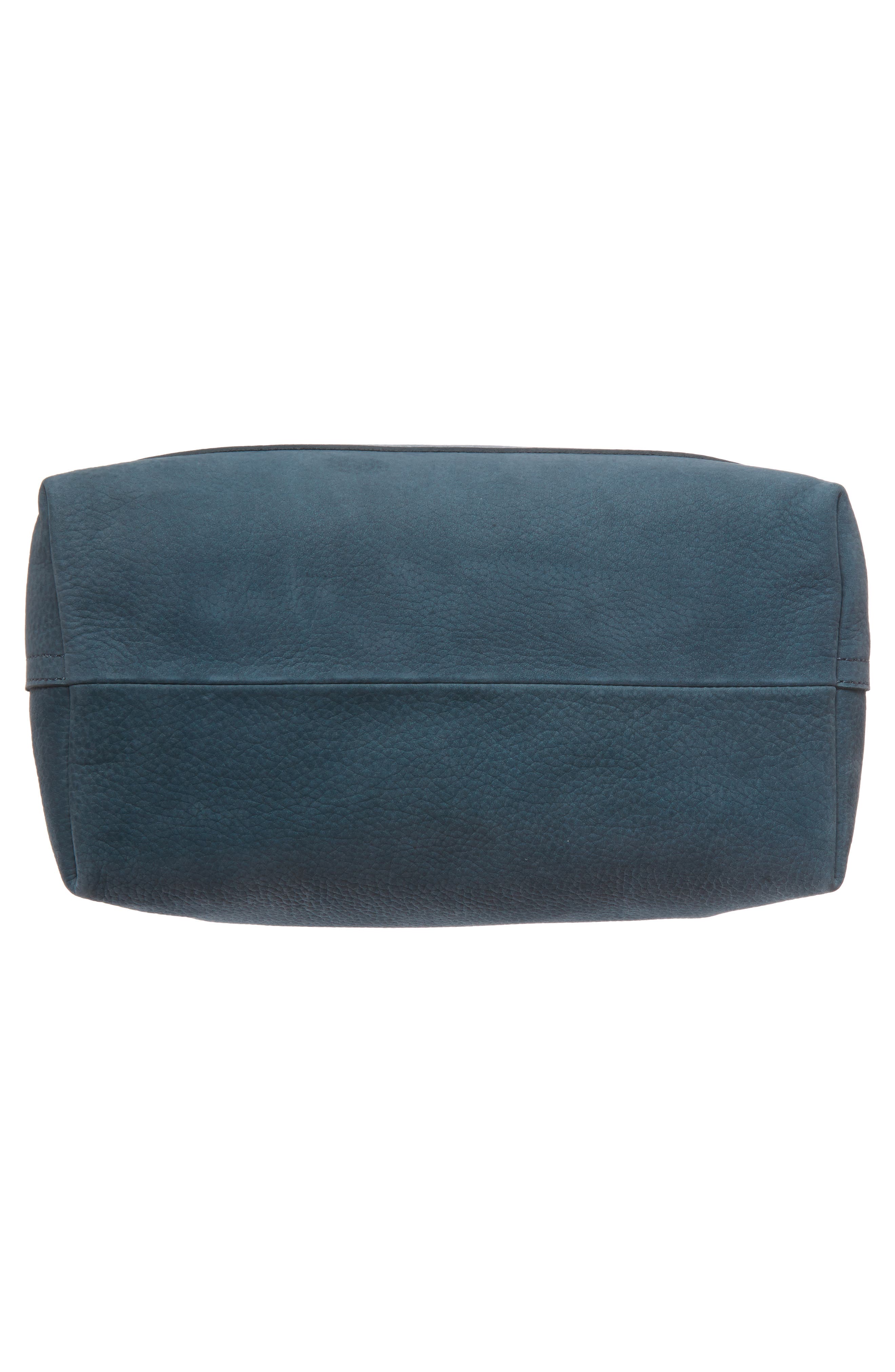 Medium Leather Transport Tote, Alternate, color, MIDNIGHT SPRUCE