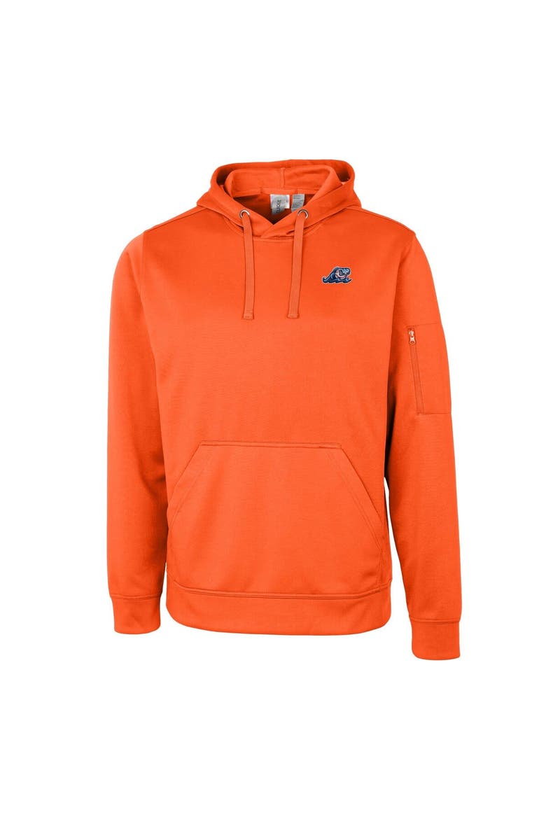 Unisex Cutter & Buck Orange West Michigan Whitecaps Clique Lift Eco Performance Pullover Hoodie Sweatshirt, Alternate, color, Orange