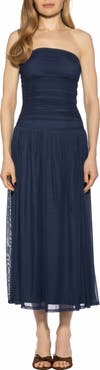 Alexia Admor Seraphina Strapless Midi Dress