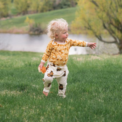 Milkbarn Jogger In White