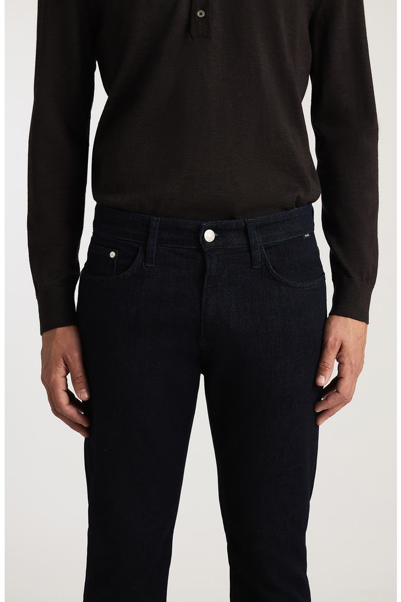 Marcus Slim Straight Leg Jeans, Alternate, color, DEEP RINSE FEATHER BLUE