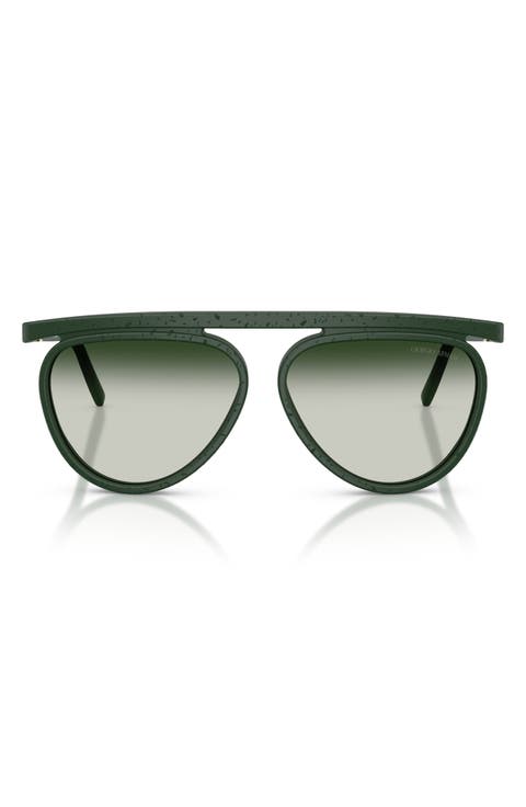 58mm Pilot Sunglasses