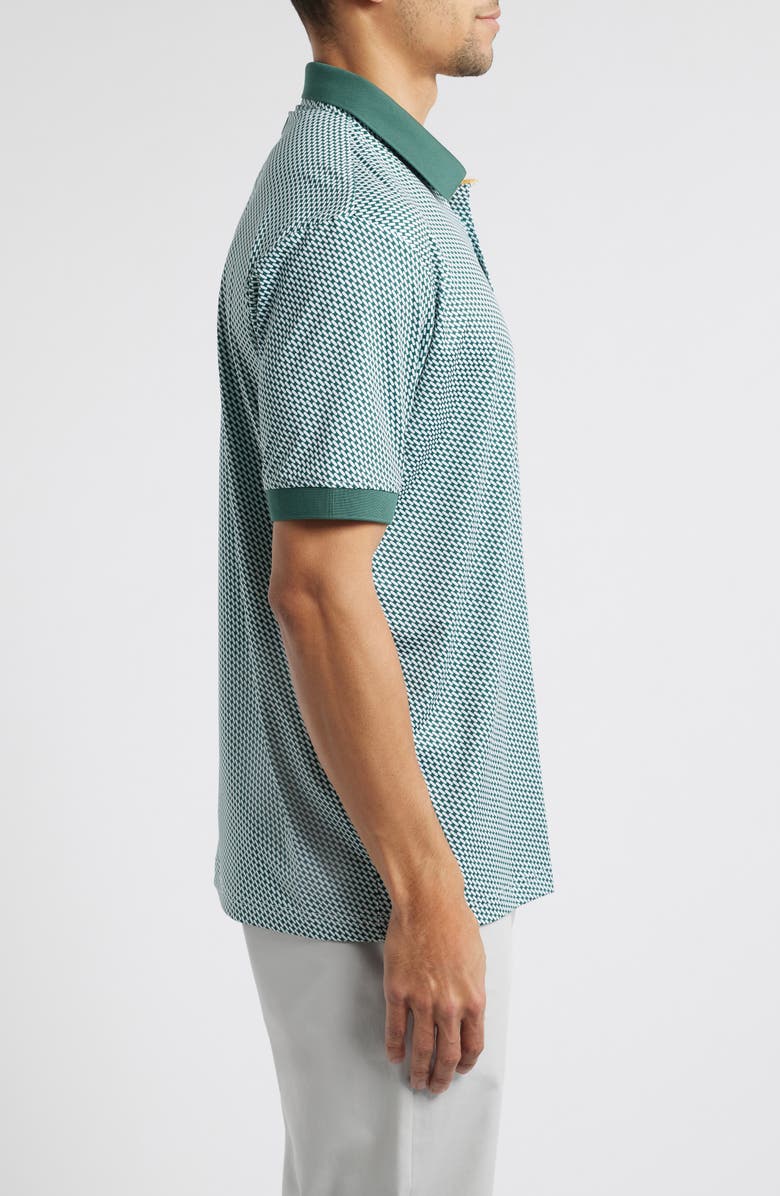 Swannies Hogan Geo Print Golf Polo, Alternate, color, 