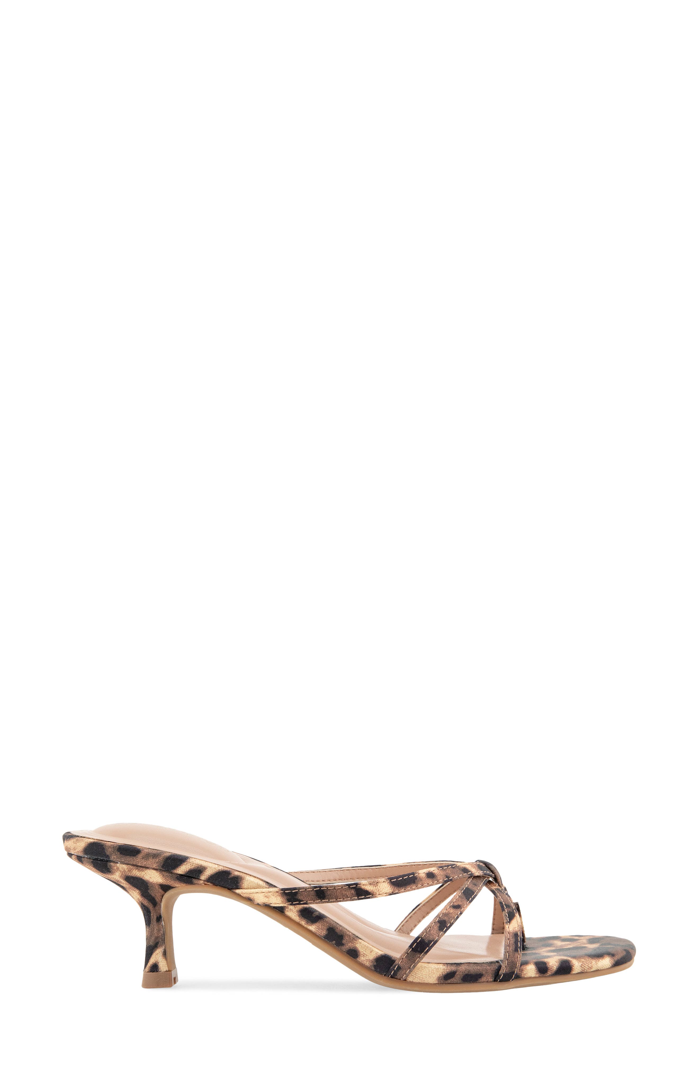 Atlase Kitten Heel Flip Flop, Alternate, color, CHEETAH