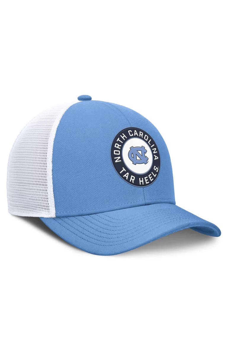 Jordan Brand Men's Jordan Brand Carolina Blue/White North Carolina Tar Heels Rise Primetime Performance Trucker Adjustable Hat, Alternate, color, 