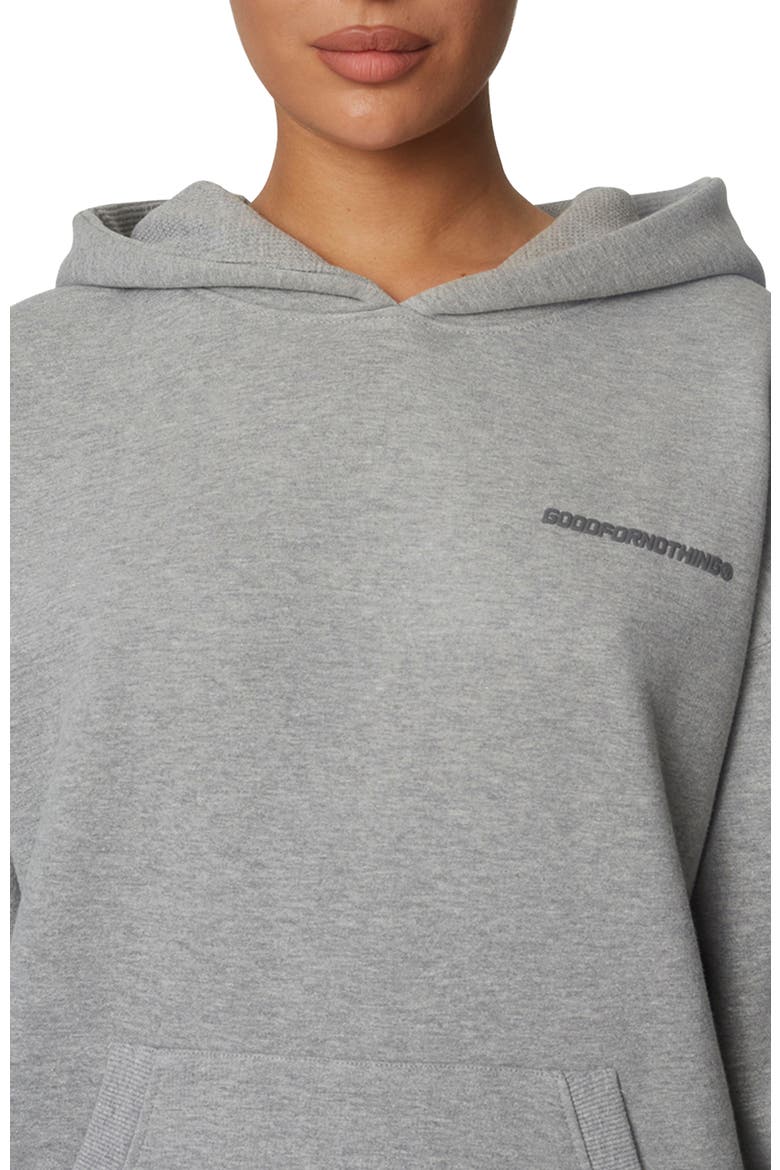 Essentials Pullover Hoodie, Alternate, color, Dark Grey Marl