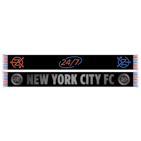 Black New York City FC 2024 Jersey Hook Scarf