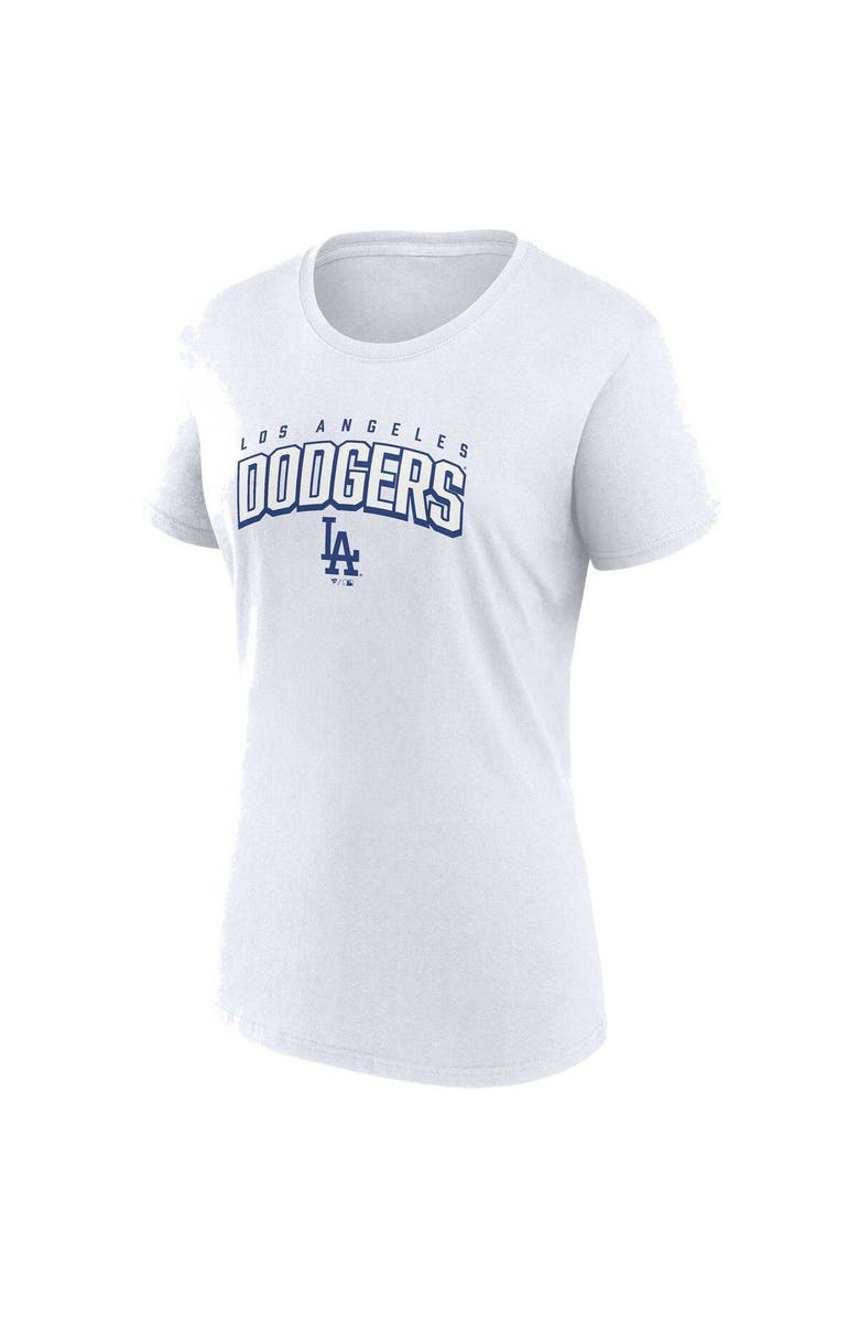 FANATICS Women's Fanatics Branded Royal/White Los Angeles Dodgers Fan T-Shirt Combo Set, Alternate, color,