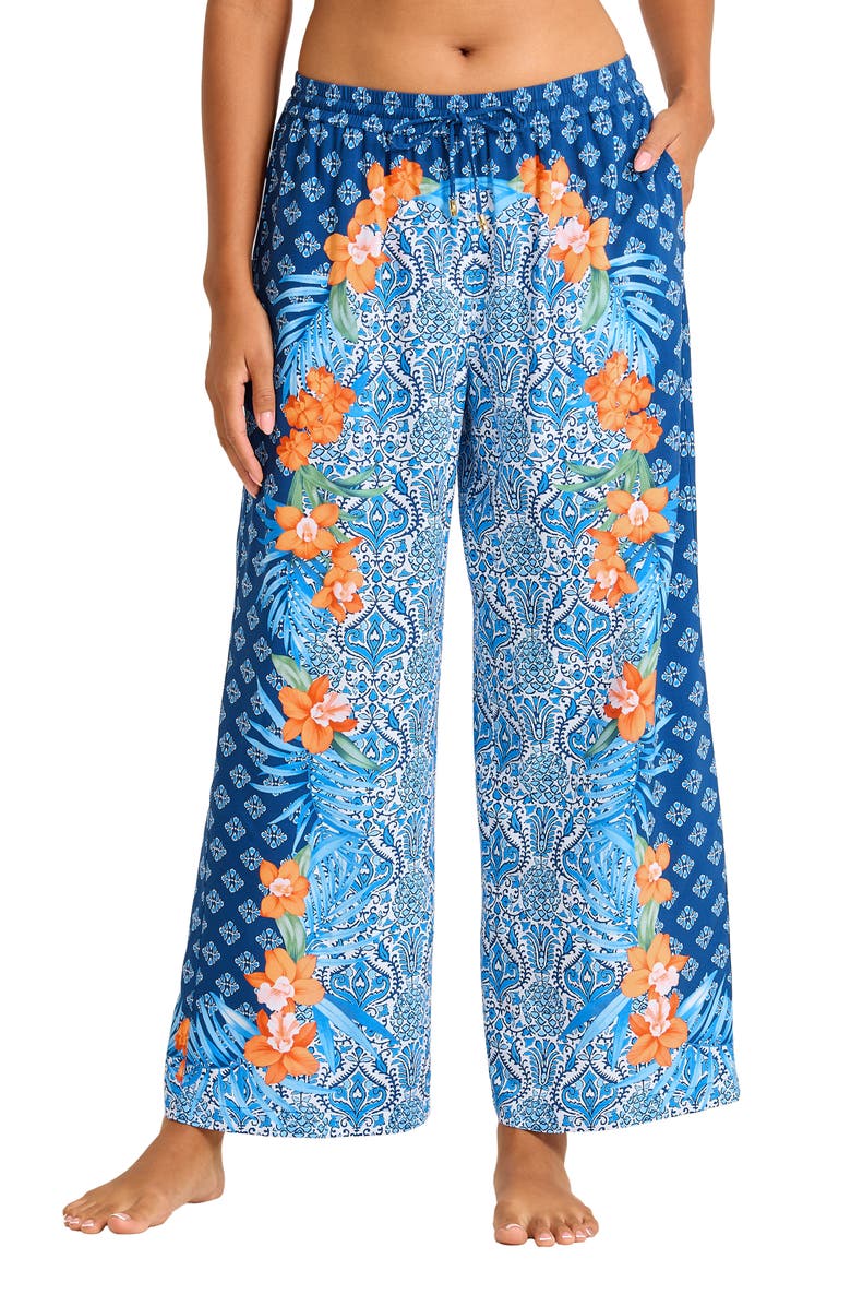 Tommy Bahama Goa Tropical Cover-Up Pants, Main, color,