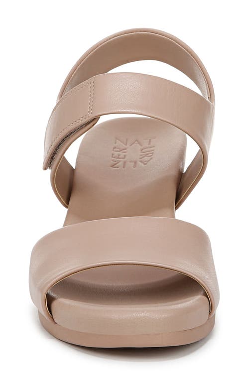 Naturalizer Imani Slingback Platform Wedge Sandal In Vintage Mauve