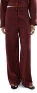 MANGO Straight Fit Drawstring Pants