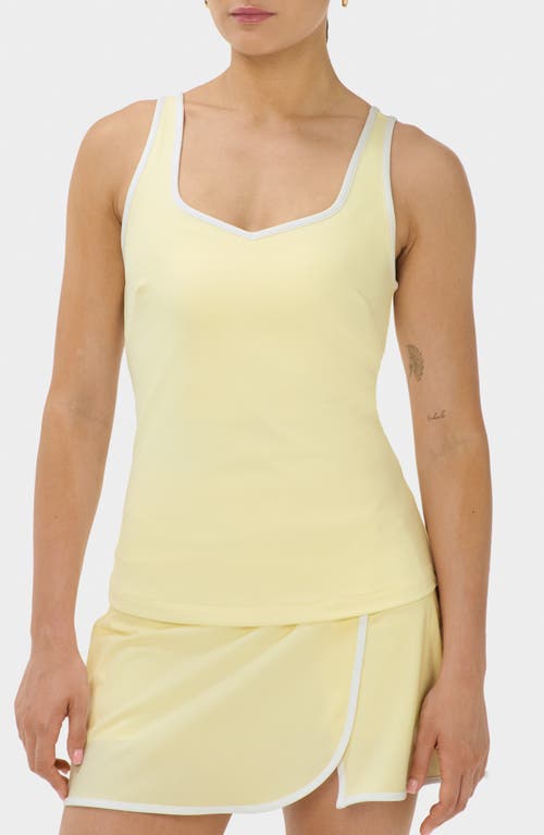 Sweaty Betty Pro Racket Power Performance Tank in Butterscotch Yellow at Nordstrom, Size Medium