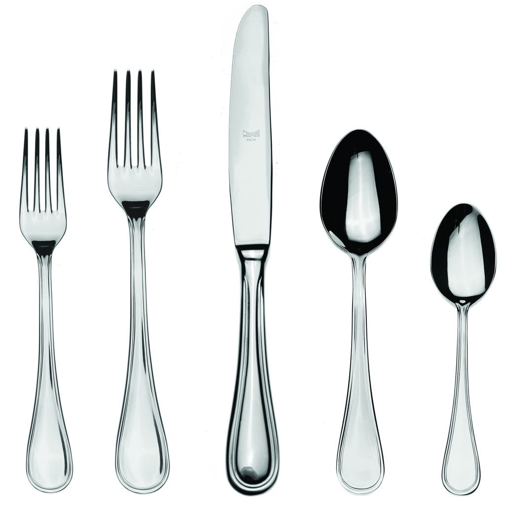 Mepra Boheme Flatware Set In Silver