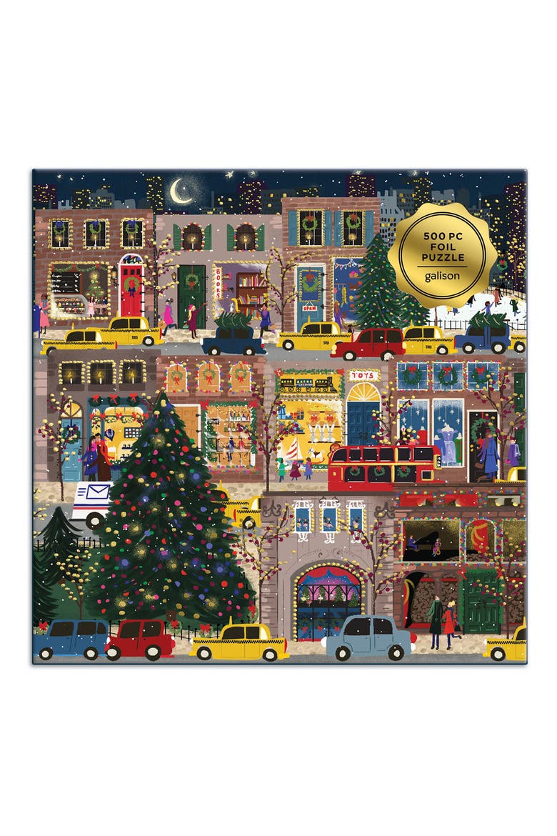 Winter Lights 500-Piece Puzzle, Alternate, color, MULTI