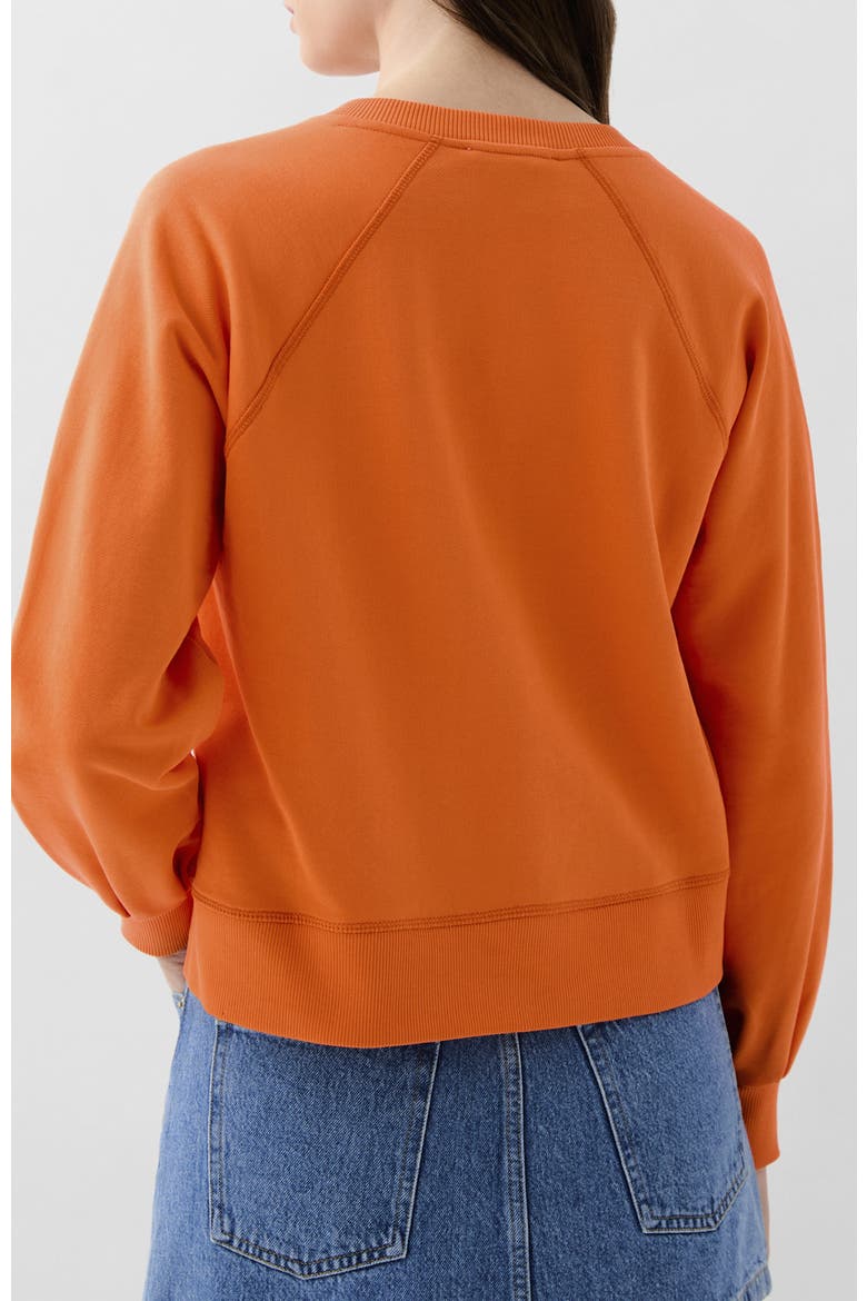 V Scp Sweater, Alternate, color, Orange