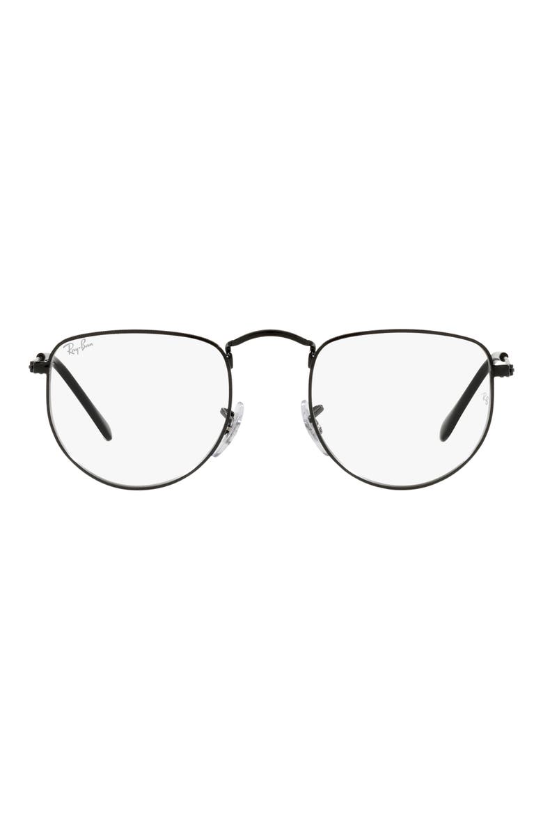 RX3958V 47mm Small Irregular Optical Glasses, Main, color, BLACK