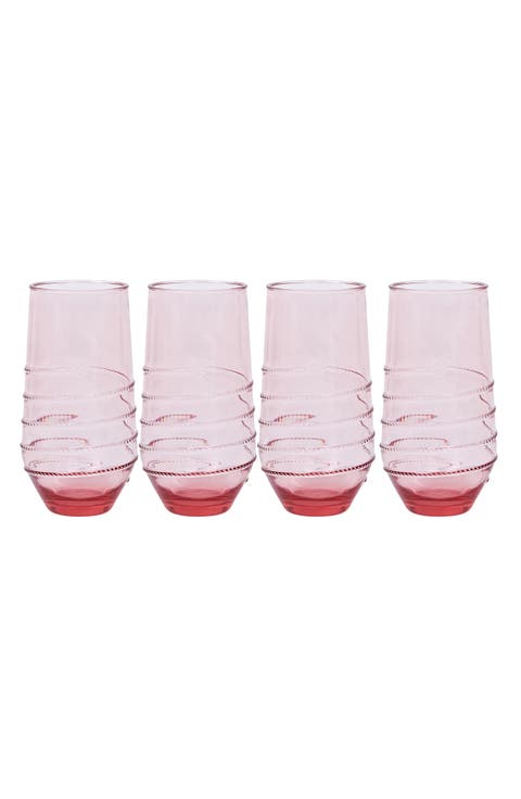 Amalia Set of 4 Acrylic Tumblers