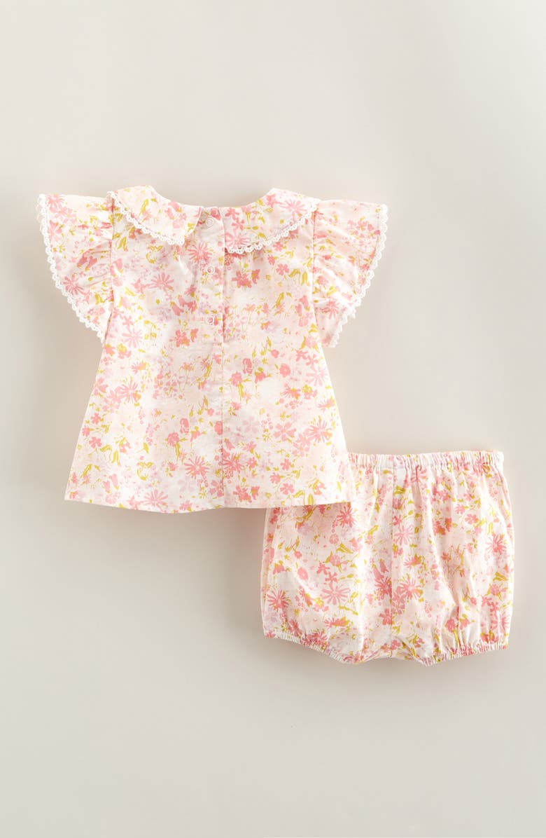 Nordstrom Flutter Top & Bloomers Set, Alternate, color, Pink Pretty Terrace Floral