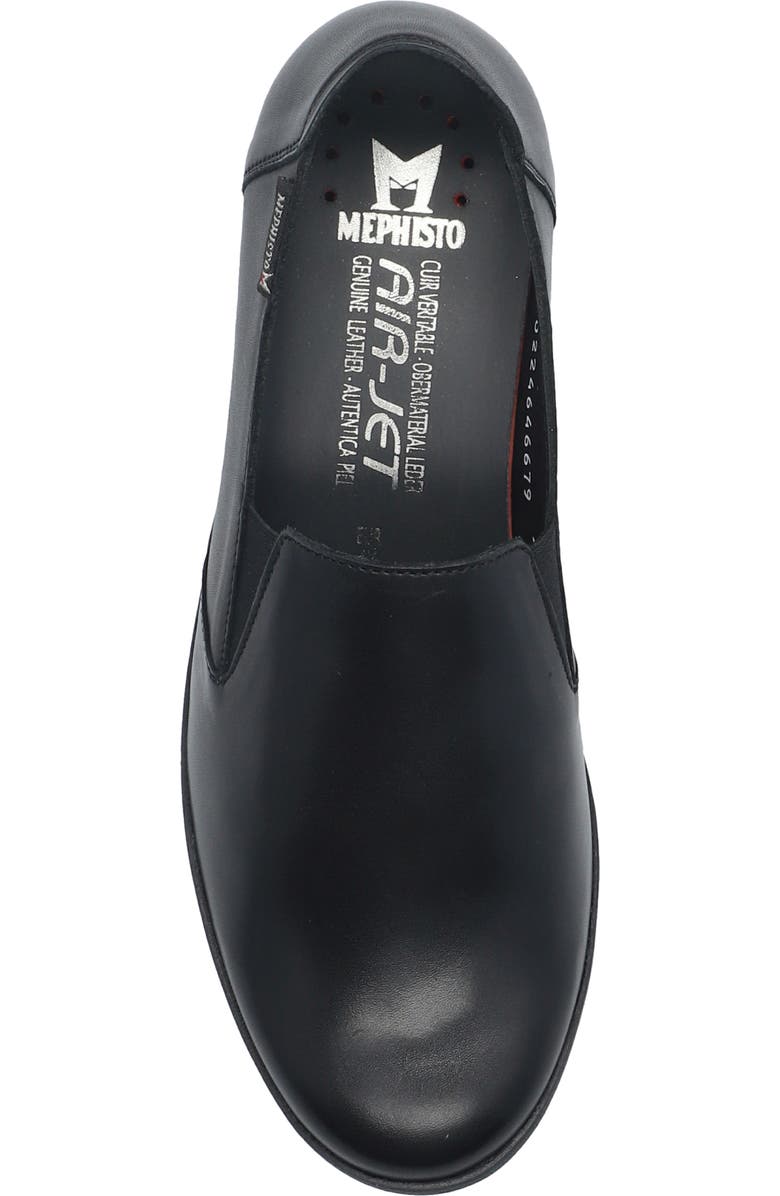 Mephisto Korie Flat, Alternate, color, Black Premium Leather
