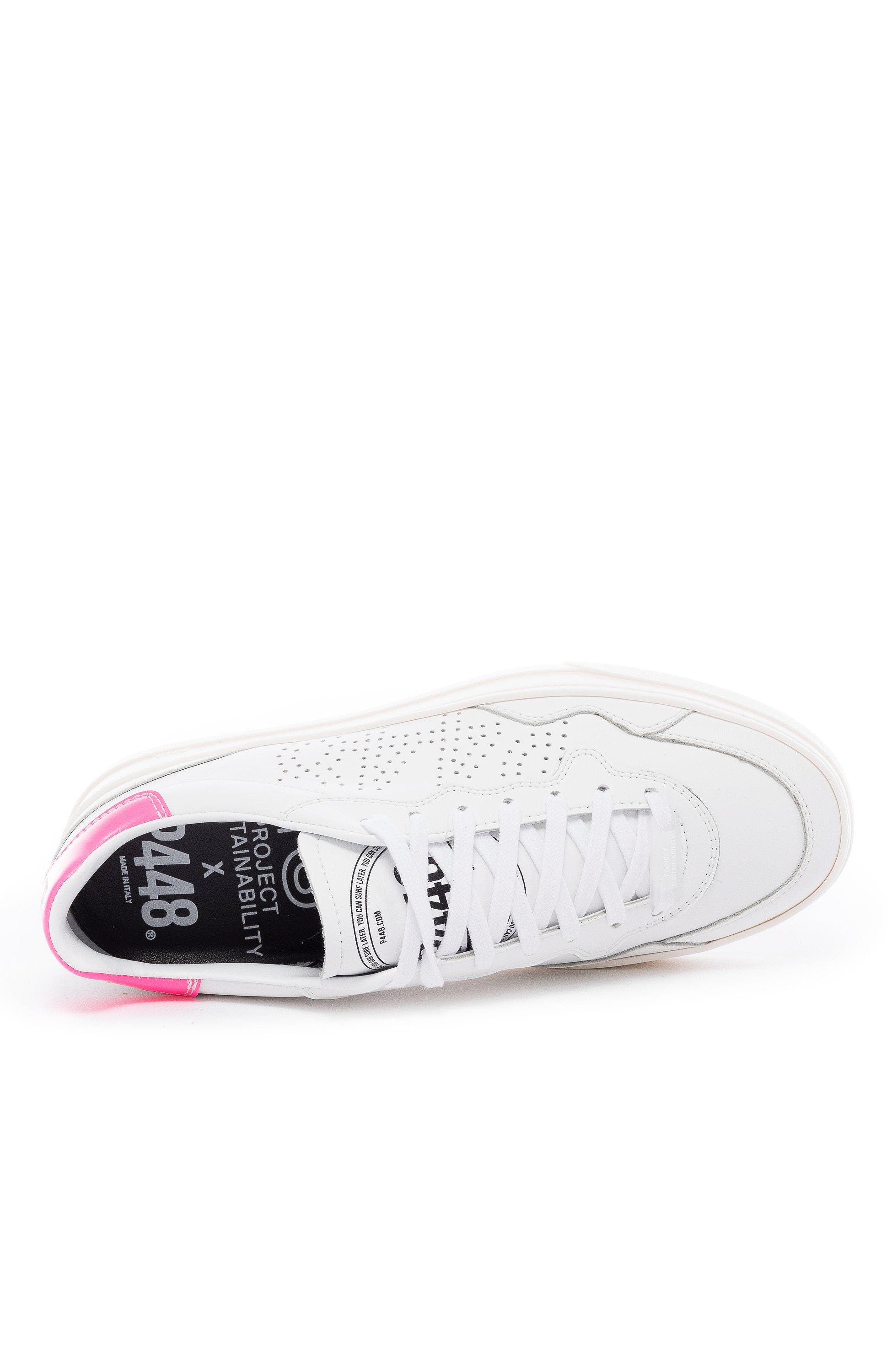 Corbali Sneaker, Alternate, color, WHITE/ FUCHSIA