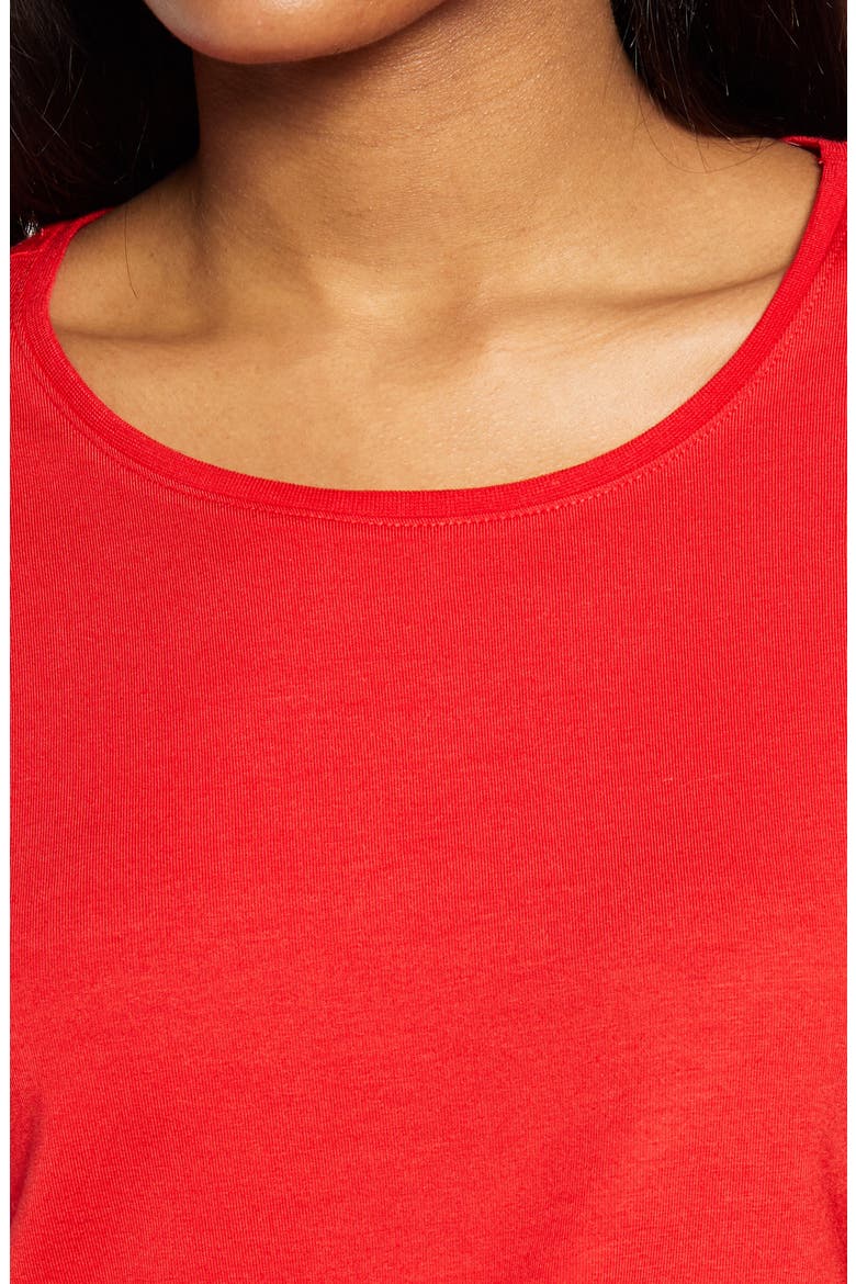 VERO MODA Ava Dolman Sleeve Top, Alternate, color, GOJI BERRY