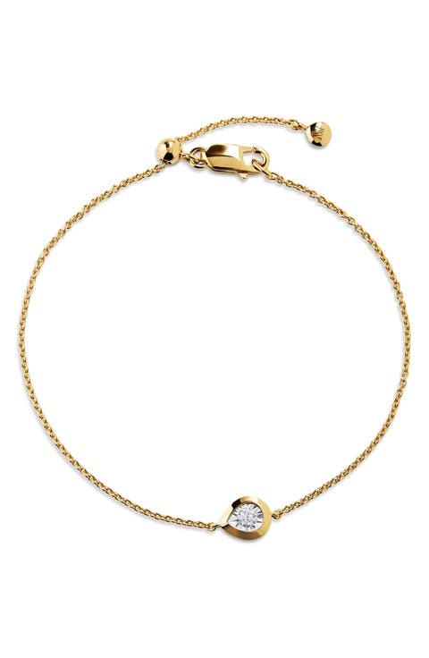 Lab Grown Diamond Pear Bracelet