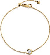 Monica Vinader Lab Grown Diamond Pear Bracelet