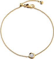 Monica Vinader Lab Grown Diamond Pear Bracelet