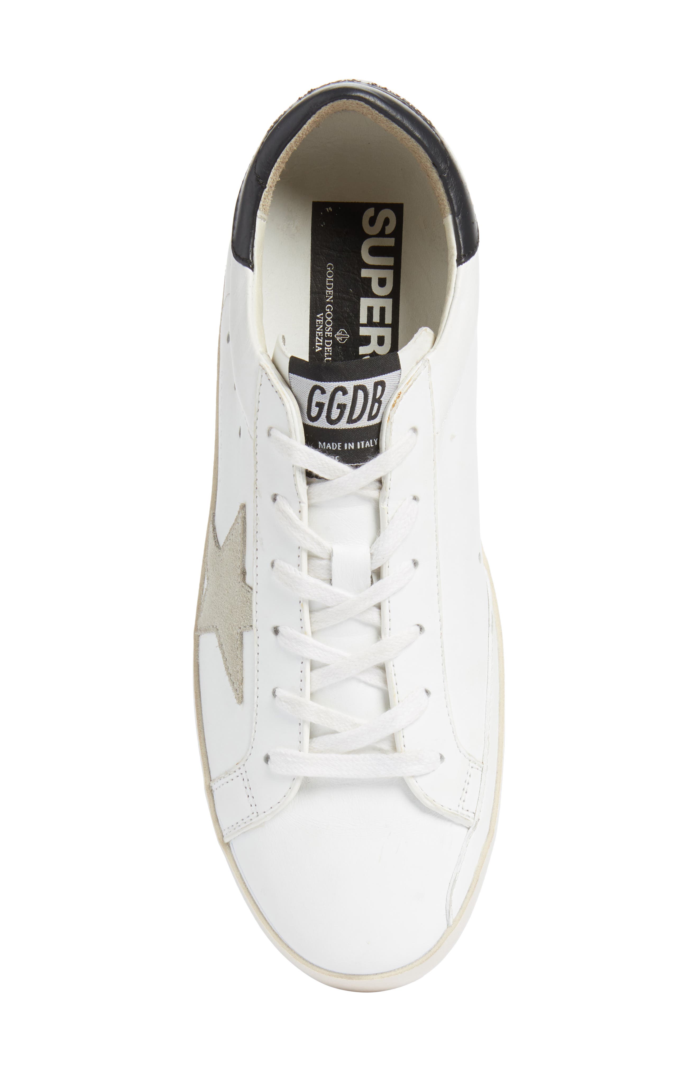 Golden Goose Superstar Low Top Sneaker, Alternate, color, 