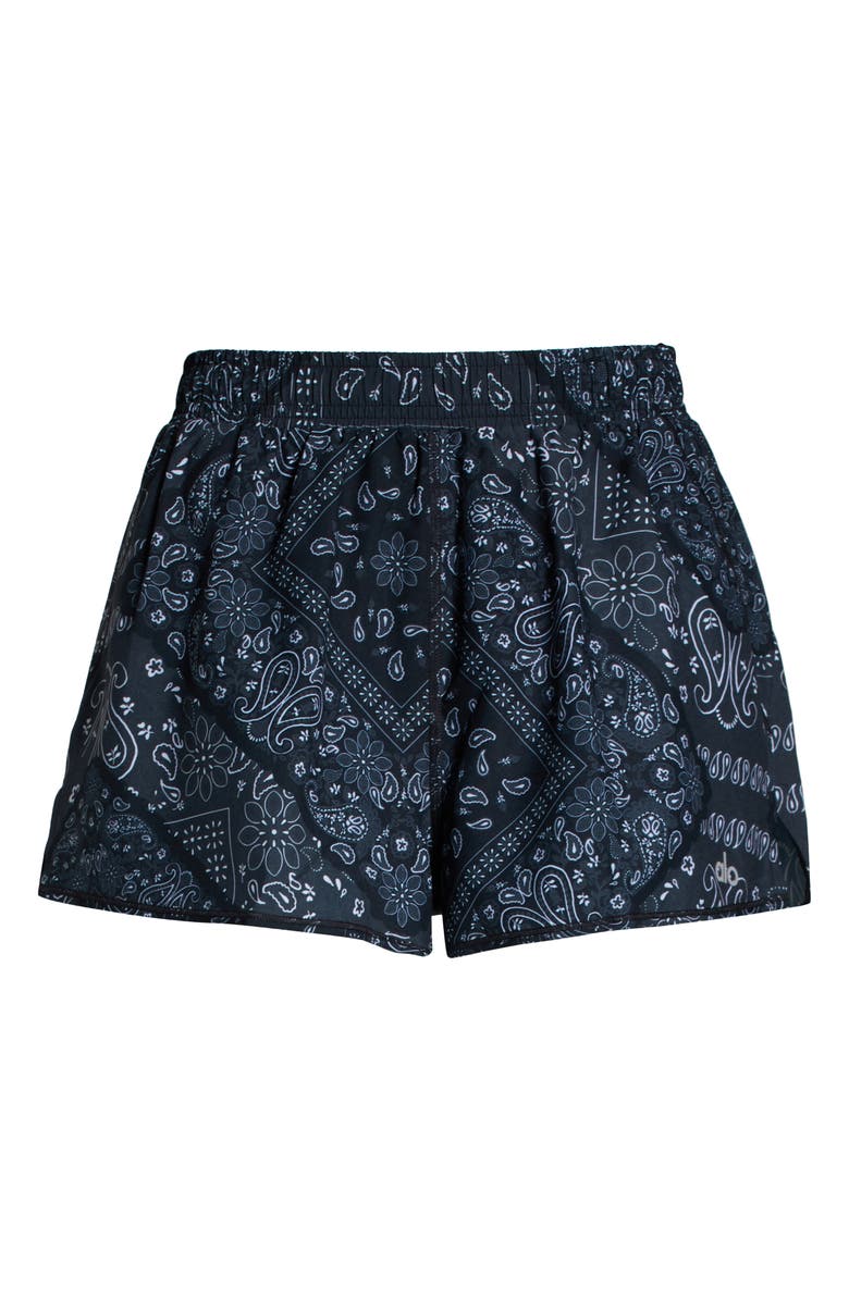 Alo Women's Bandana Print Stride Shorts, Alternate, color,