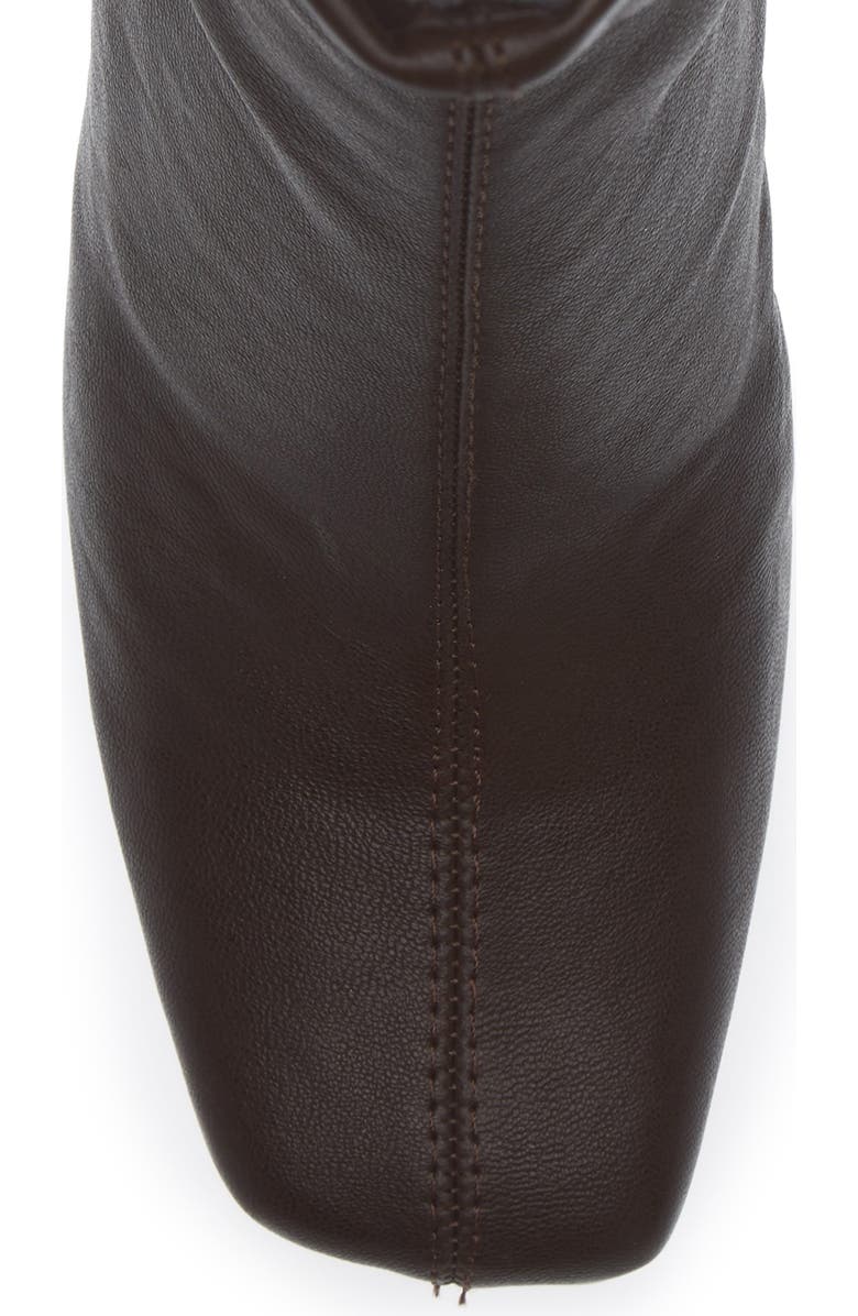 Steve Madden Khelan Square Toe Bootie, Alternate, color, Brown