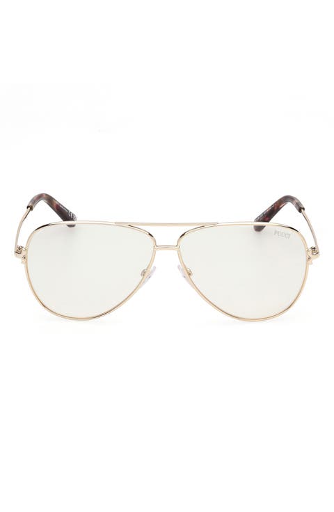 60mm Pilot Sunglasses