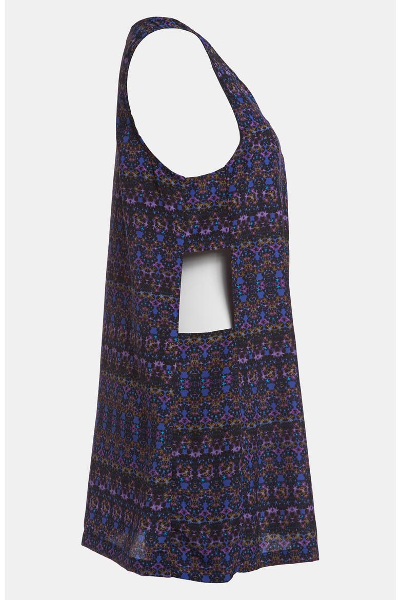 Cutout Tank Dress, Alternate, color, GALAXY PURPLE