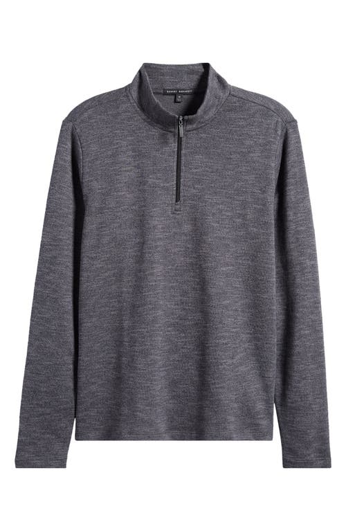Robert Barakett Crestwood Half Zip Pullover In Black