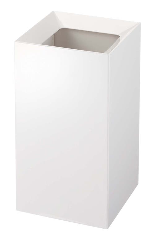 Yamazaki Trash Can In White