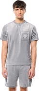 Sergio Tacchini Cresta Velour Pocket T-shirt