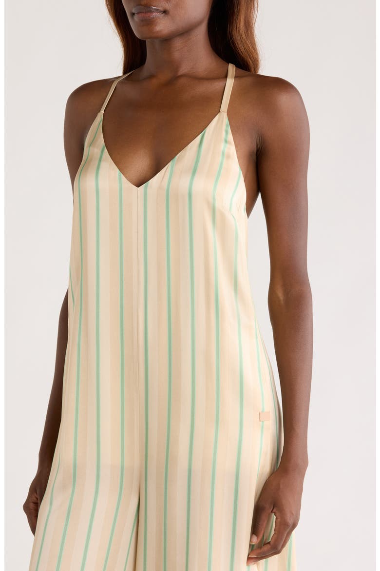 Sleeveless Wide Leg Silk Jumpsuit, Alternate, color, PAMPAS STRIPE