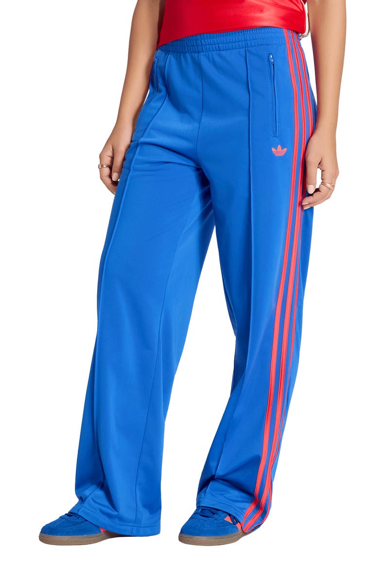 Firebird Recycled Polyester Track Pants, Main, color, BLUE/ SEMI LUCID RED