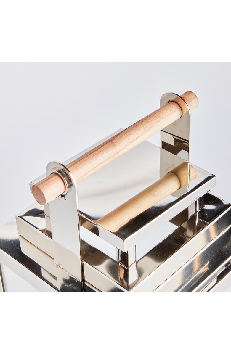 Napa Home & Garden Adwin Outdoor Lantern, Alternate, color, Silver