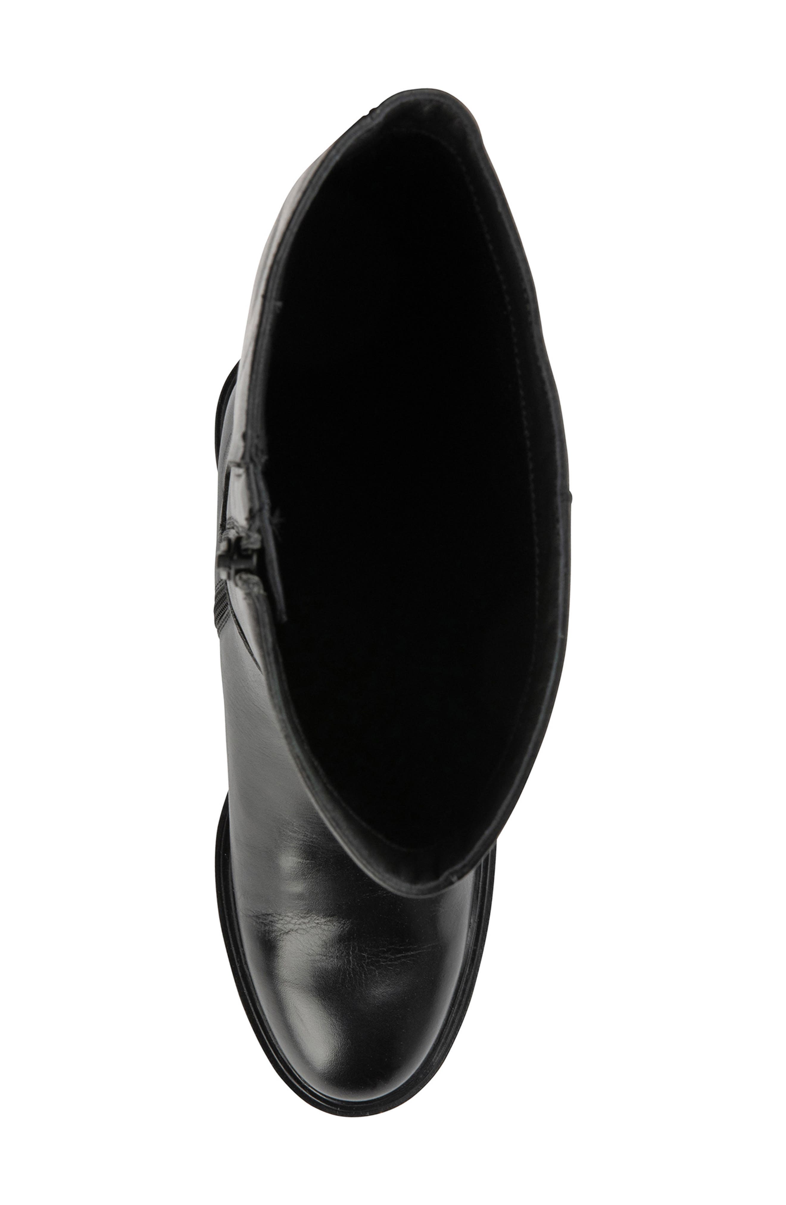 ara Plumeria Knee High Boot, Alternate, color, Black