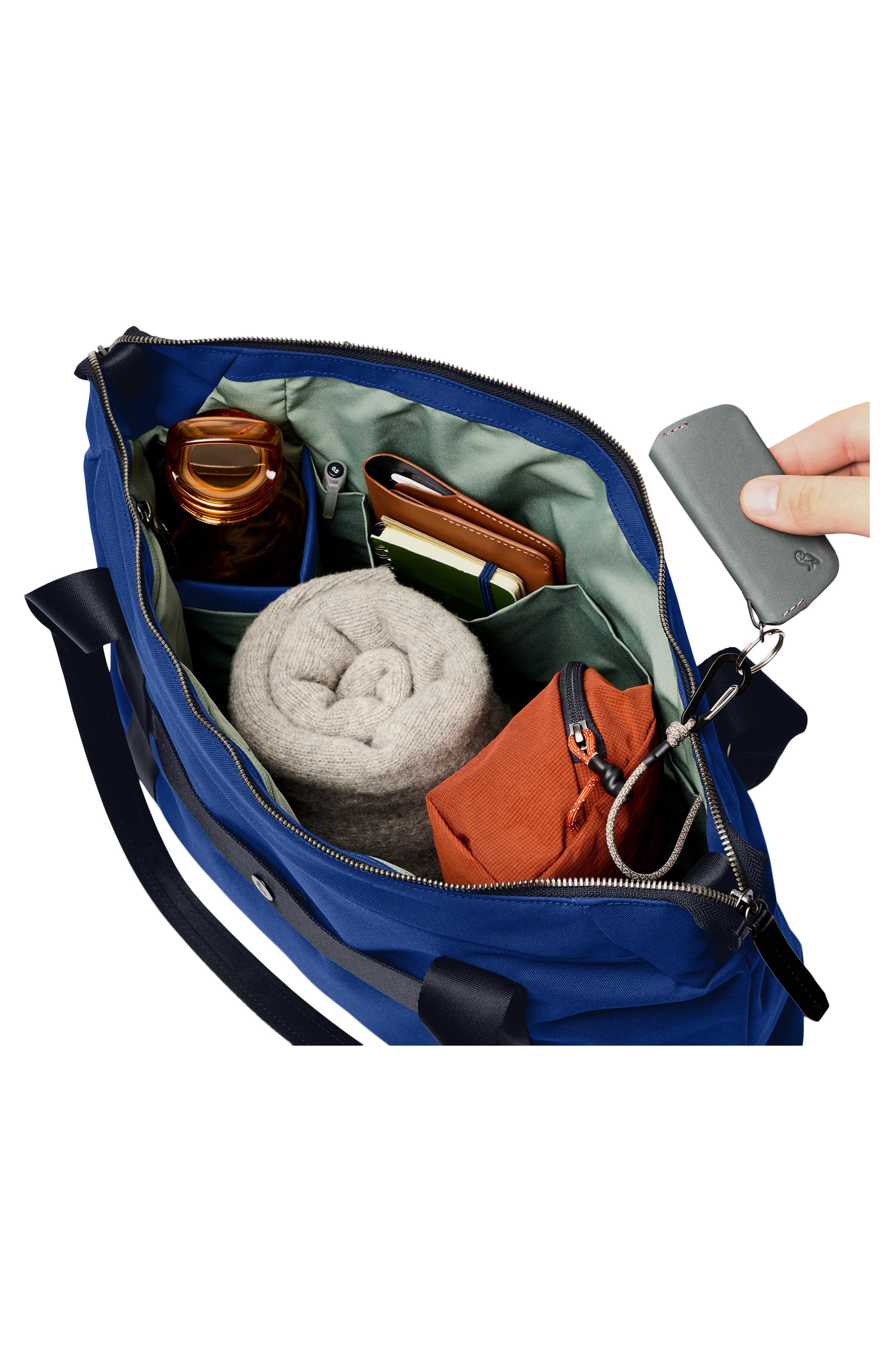 Second Edition Classic Tote Bag, Alternate, color, INDIGO