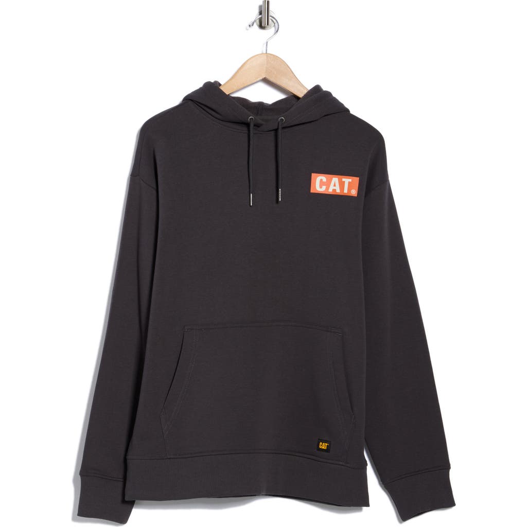 Cat Wwr Relaxed Fit Graphic Hoodie In Black