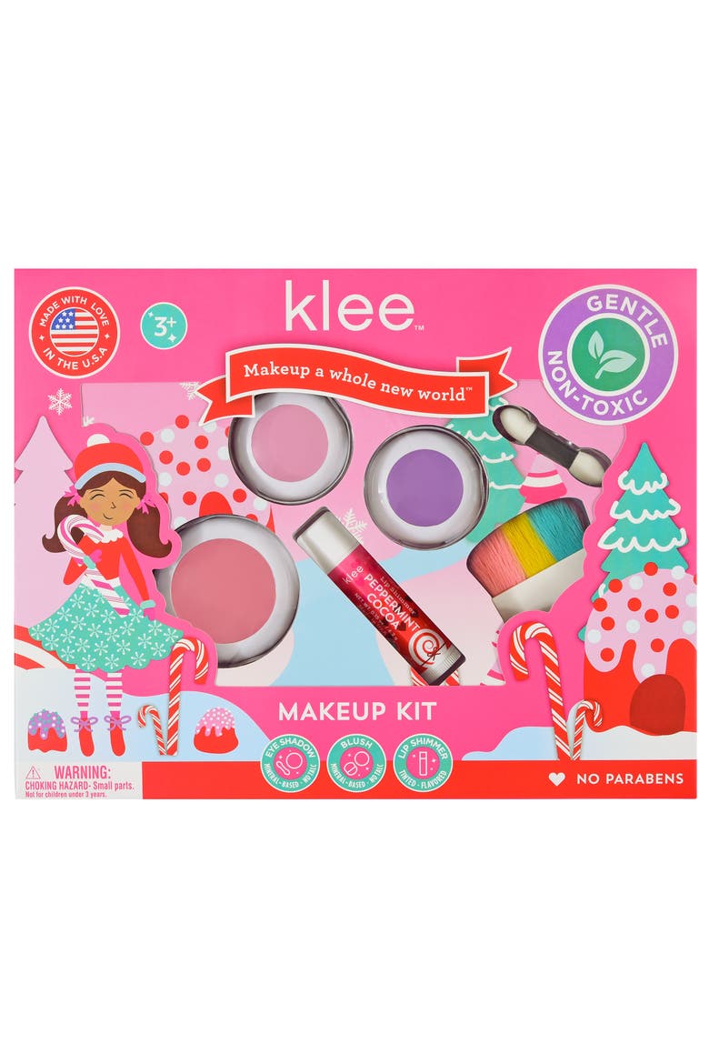 Sparkly Reindeer - Kids' Holiday Mineral Makeup Set, Alternate, color, Multi